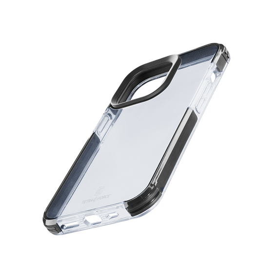 Husă Cellularline Tetra Force Strong Guard - iPhone 14, Transparent, 3 image