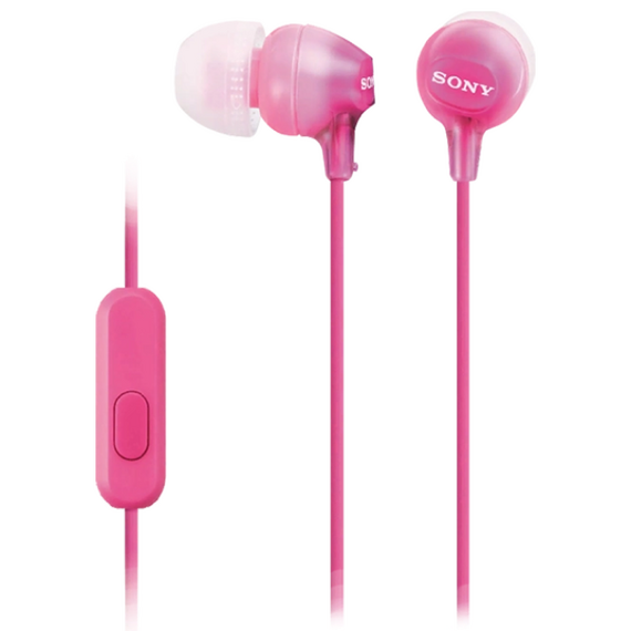 Căști SONY MDR-EX15AP, Roz, 2 image