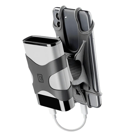 Suport de telefon pentru bicicleta Cellularline Bike Holder, Rider, Negru, 3 image