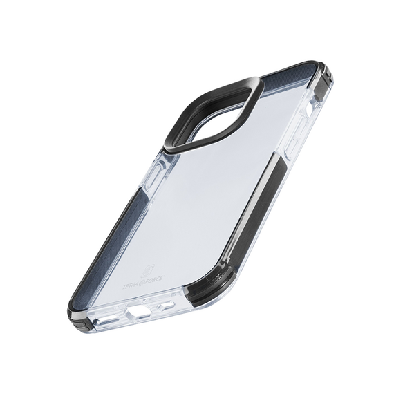 Husă Cellularline Tetra Force Strong Guard - iPhone 14 Pro Max, Transparent, 2 image