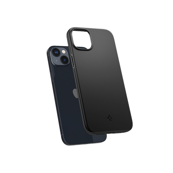 Husă Spigen iPhone 14 Plus, Thin Fit, Negru, 2 image