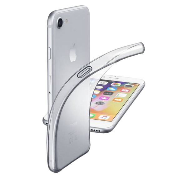 Husă Cellularline Fine - iPhone SE (2020)/8/7, Transparent, 2 image