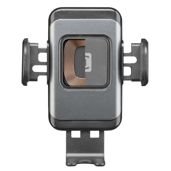 Suport Auto Cellularline Hug Dual Pro 15W, Negru, 2 image