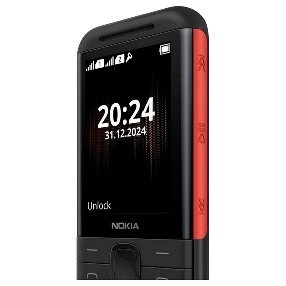 Nokia 5310 (2024), Negru | Roșu, 2 image