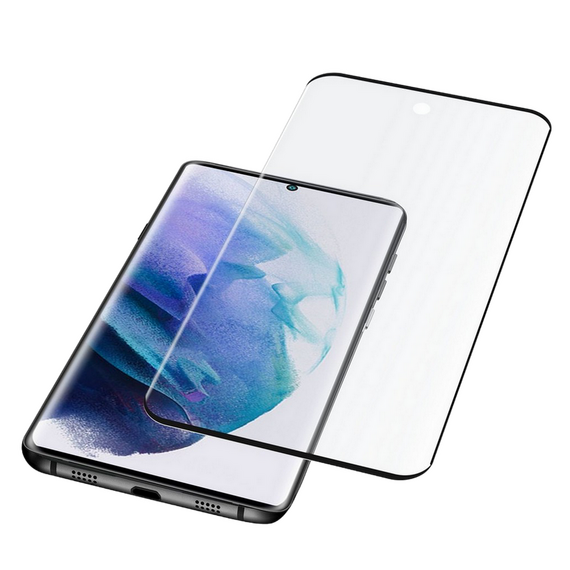 Sticlă de protecție Cellularline Impact Glass Curved- Galaxy S22 Ultra, Transparent