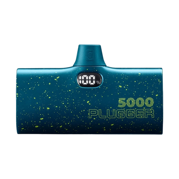 Acumulator extern Cellularline PLUGGER, 5000mAh, Albastru