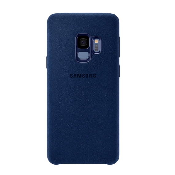 Husă Samsung Alcantara Cover for Galaxy S9, Albastru
