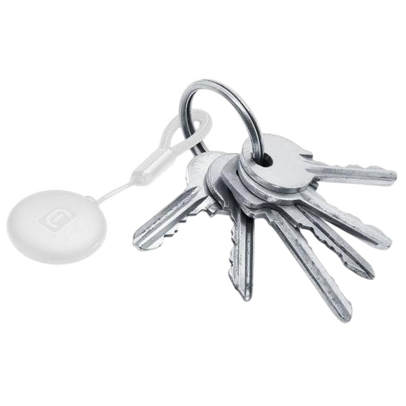 Tracker inteligent Cellularline Tracy Tag, Alb, 3 image