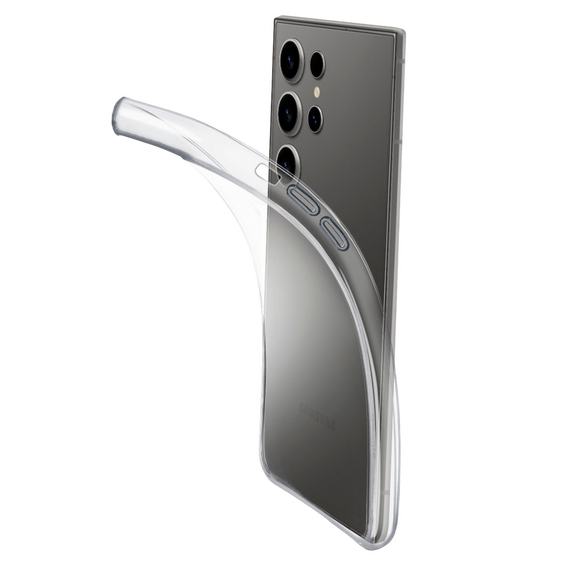 Husă Cellularline Fine pentru Samsung Galaxy S25 Ultra, Transparent