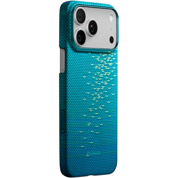 Husă Pitaka Ultra-Slim pentru Apple iPhone 17 Pro Max, Lucid Blue, 2 image