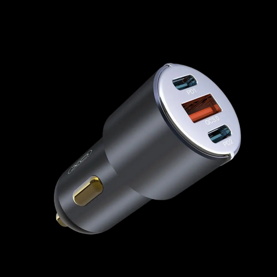 Incărcător auto XO CC45, 30W, Negru, 3 image