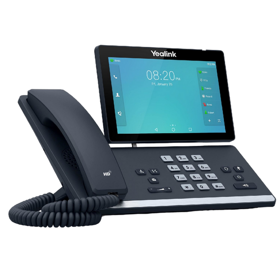 Telefon IP Yealink T58V, Metallic Grey, 3 image