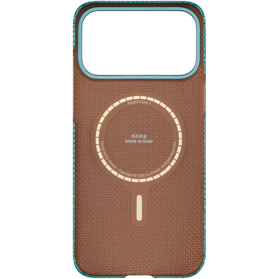 Husă Pitaka Ultra-Slim pentru Apple iPhone 17 Pro Max, Lucid Blue, 3 image