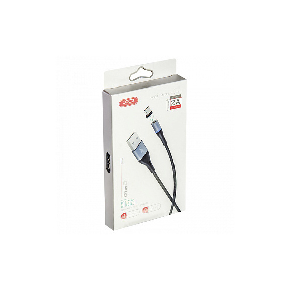 Cablu încărcare și sincronizare XO NB125, USB Type-A/Lightning, 1m, Negru, 2 image