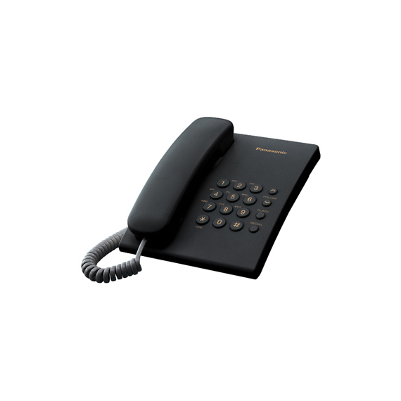 Telefon cu fir Panasonic KX-TS2350, Negru