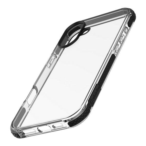 Husă Cellularline Tetra Force Strong Guard - iPhone 16, Transparent