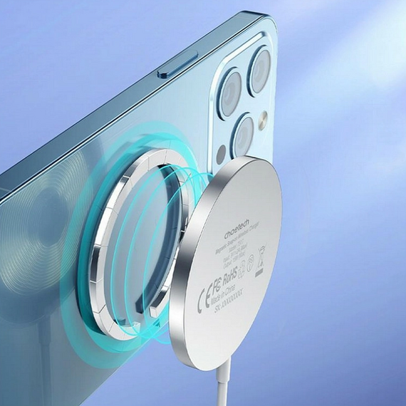 Încărcător wireless Choetech T518-F, 15W, Alb, 3 image