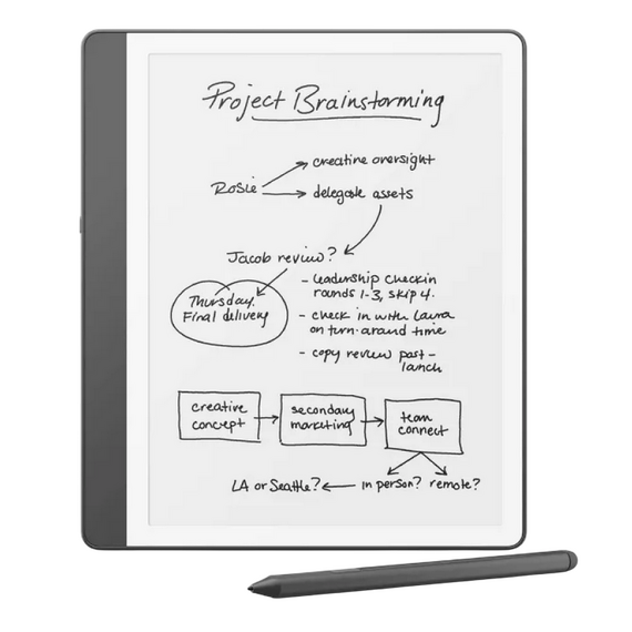 eBook Reader Amazon Kindle Scribe (1st Gen) 2024, Tungsten Grey, 3 image