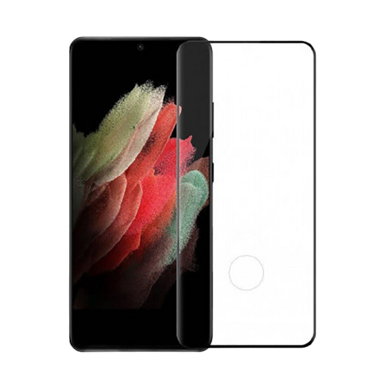 Sticlă de protecție Nillkin Galaxy S21 Ultra. Tempered Glass 3D CP+ Max. Negru