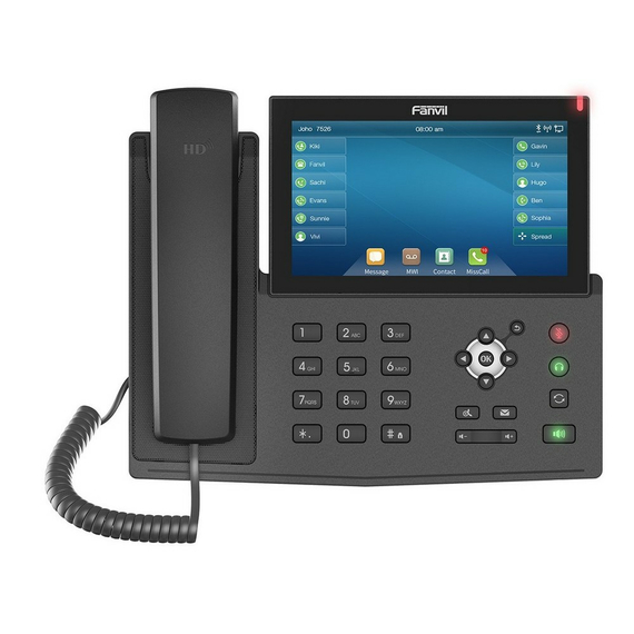 Telefon IP Fanvil X7, Negru, 3 image