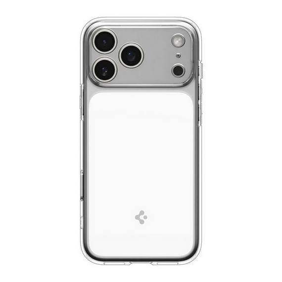 Husă Spigen Ultra Hybrid "T" Mag Safe pentru Apple iPhone 17 Pro, Alb Lucios, 3 image