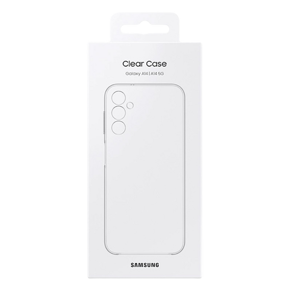 Husă Samsung Clear Case Galaxy A14, Transparent, 2 image