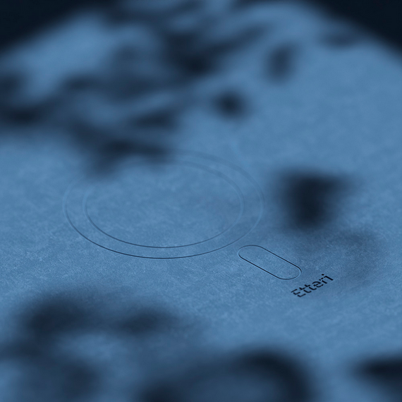 Husă Etteri Silicone Mag case pentru iPhone 16, Albastru-închis, 2 image