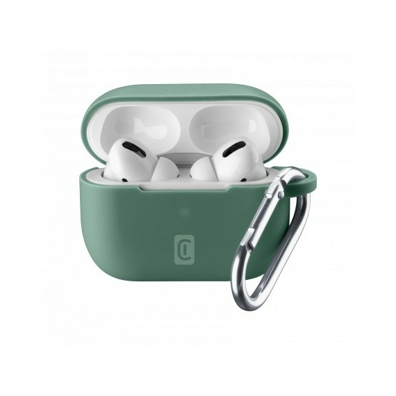 Husă pentru Airpods Cellularline Bounce - AirPods Pro, Verde, 3 image