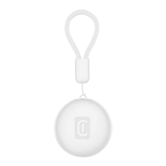 Tracker inteligent Cellularline Tracy Tag, Alb
