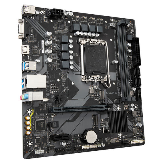 Placă de bază Gigabyte B760M H DDR4, LGA1700, Intel B760, Micro-ATX, 4 image