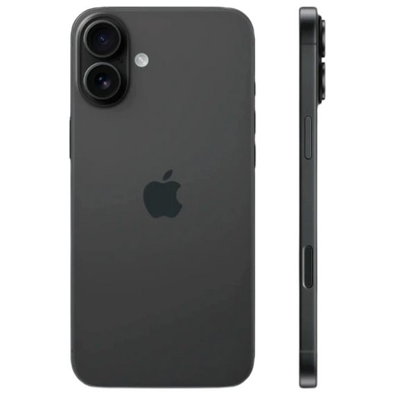 Apple iPhone 16 Plus 256GB, Black, 3 image