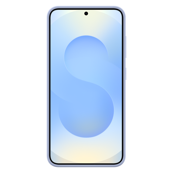 Husă Samsung Silicone Cover pentru Galaxy S25, Albastru deschis, 2 image