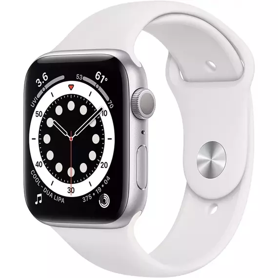 Apple Watch 6 44mm GPS (M00D3) Aluminum White