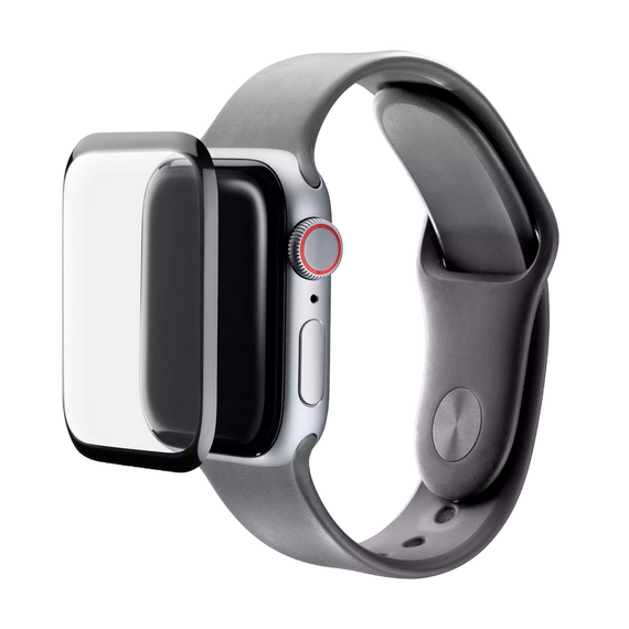 Sticlă de protecție Cellularline Apple Watch 41mm, Negru