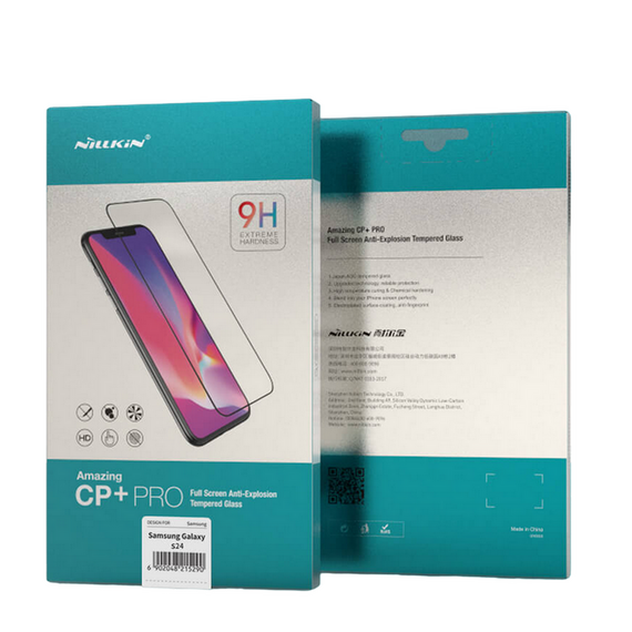 Sticlă de protecție Nillkin Galaxy S24 Tempered Glass CP+ pro, Negru, 2 image