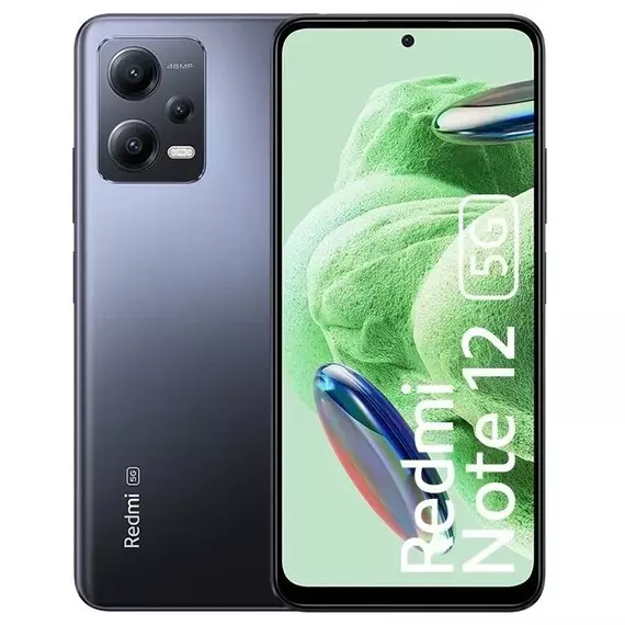Xiaomi Redmi Note 12 5G 6/128Gb, Matte Black