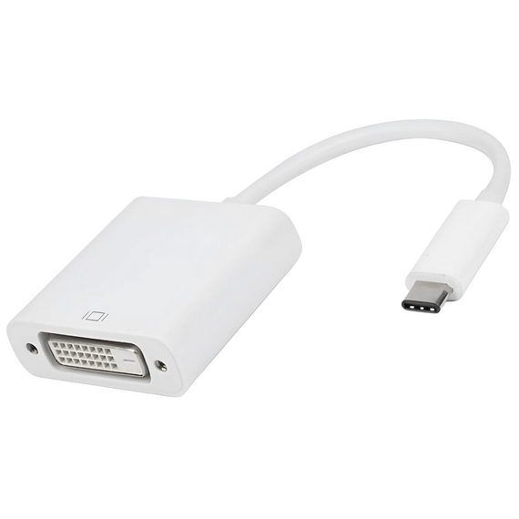 Adaptor Video APC Electronic APC-631001, Type-C - DVI-D (F), 0,1m, Alb, 2 image