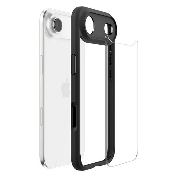 Husă Spigen Ultra Hybrid pentru Apple iPhone Air, Negru mat, 3 image