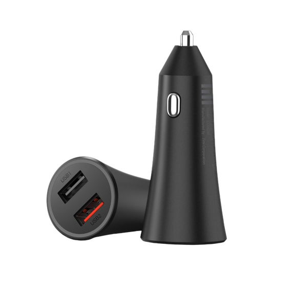 Incărcător auto Xiaomi Mi 37W Dual-Port Car Charger, 37W, Negru