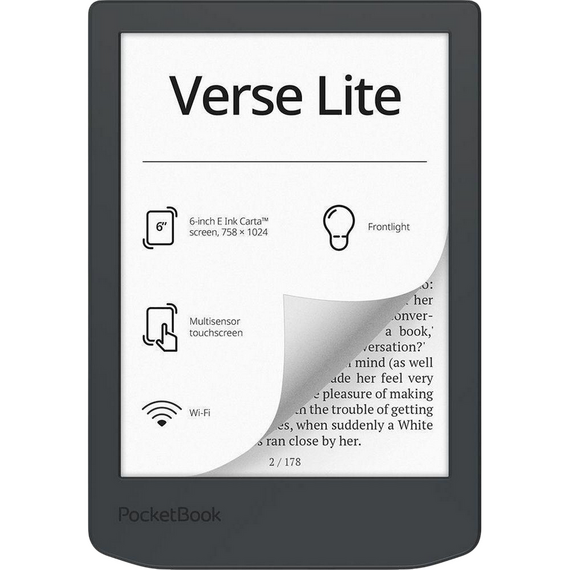 eBook Reader PocketBook 619 Verse Lite, Gri