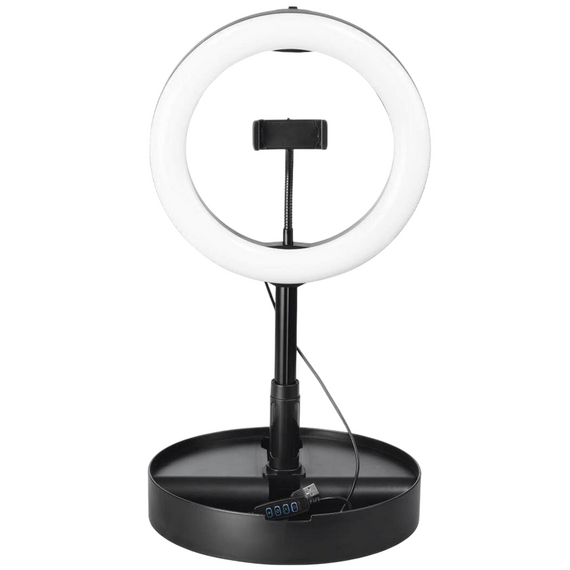 Lampă circulară HAMA SpotLight Smart 102 II, Negru