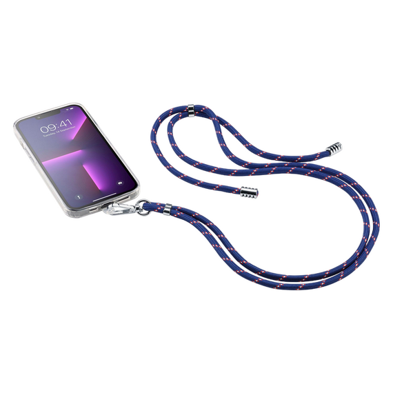 Suport pentru smartphone Cellularline Universal Lace, Albastru