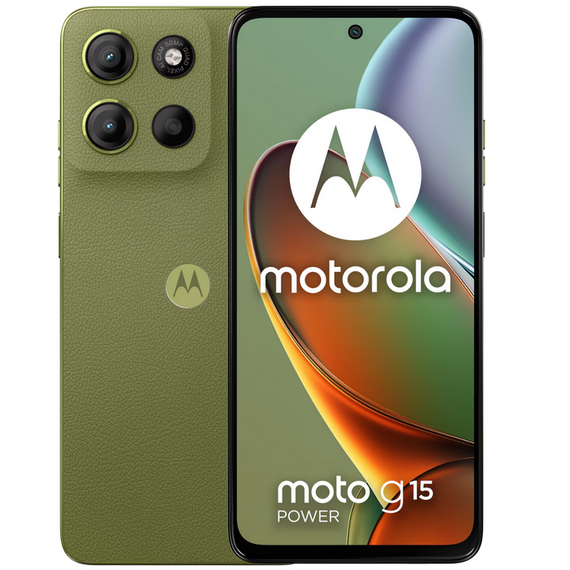 Motorola Moto G15 Power, 8GB/256GB, Iguana Green