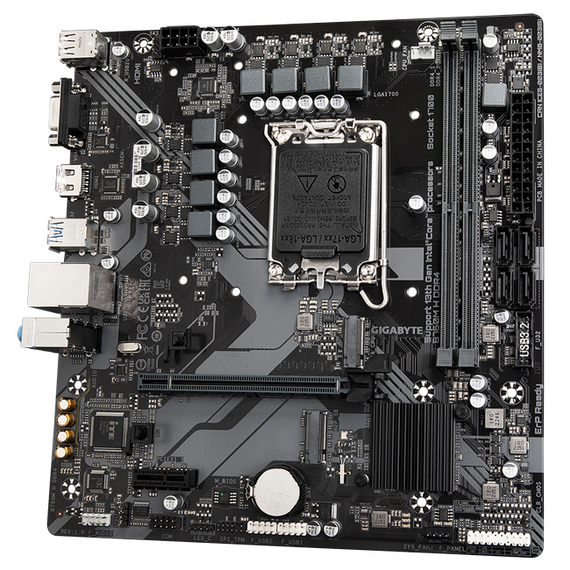 Placă de bază Gigabyte B760M H DDR4, LGA1700, Intel B760, Micro-ATX, 6 image