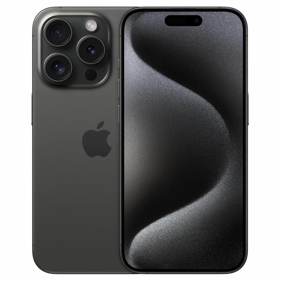 Apple iPhone 15 Pro 128GB, Black Titanium