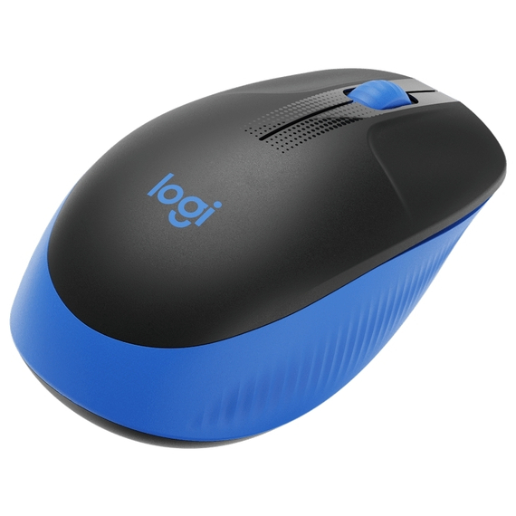 Mouse Wireless Logitech M190, Albastru, 6 image