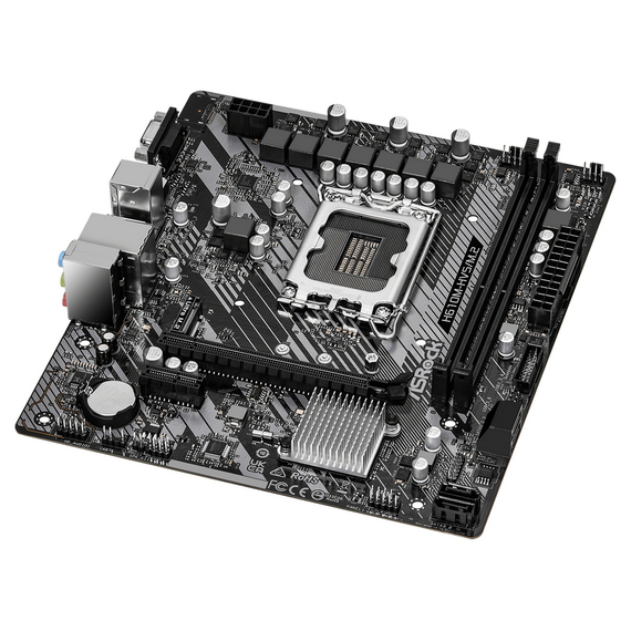 Placă de bază ASRock H610M-HVS/M.2 R2.0, LGA1700, Intel H610, Micro-ATX, 4 image