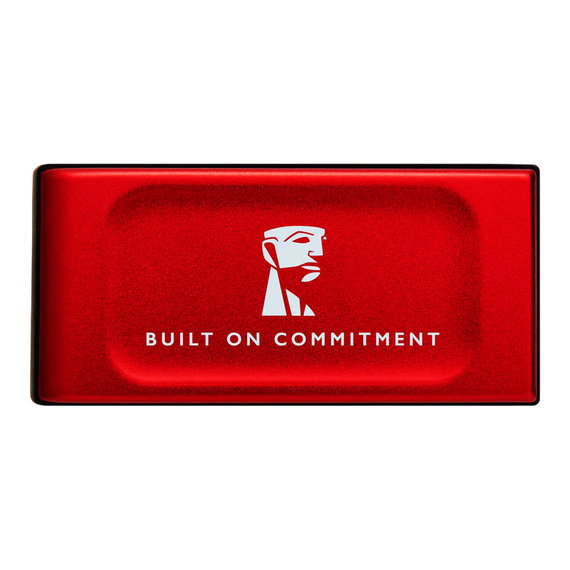 SSD portabil extern Kingston XS1000 BoC, 1 TB, Roșu (SXS1000R/1000GA), 2 image