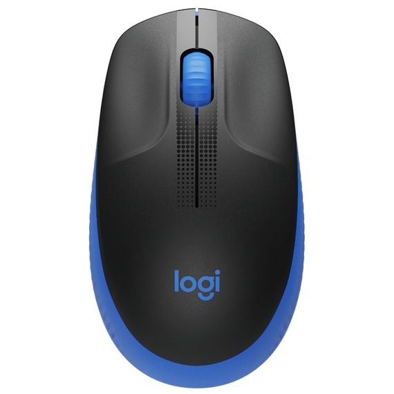 Mouse Wireless Logitech M190, Albastru, 2 image