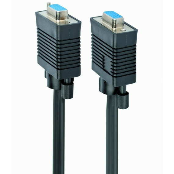 Cablu Video Cablexpert CC-PPVGAX-6B, VGA D-Sub (M) - VGA D-Sub (F), 1,8m, Negru, 3 image